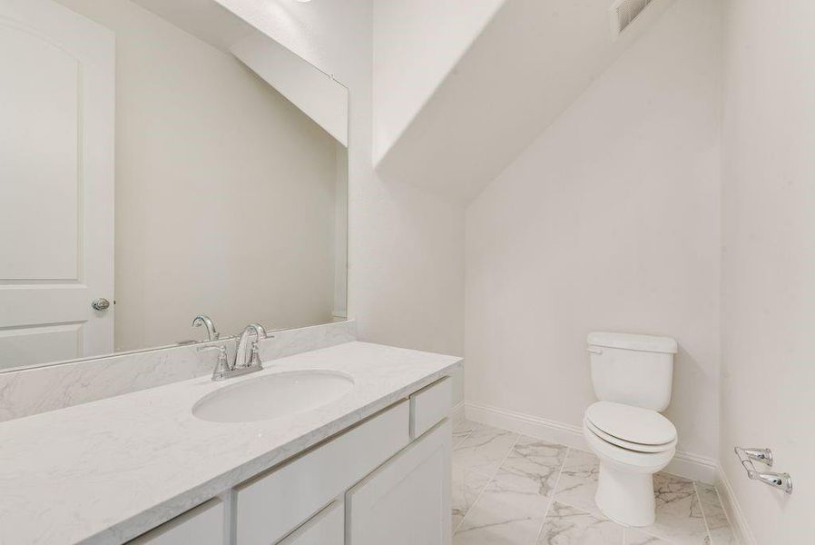 Furnished interior view inside a new home in Trails at Cottonwood Creek, Rowlett (Image 5).