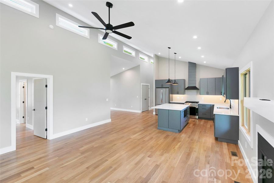 Furnished interior view inside a new home in , Brevard (Image 12).