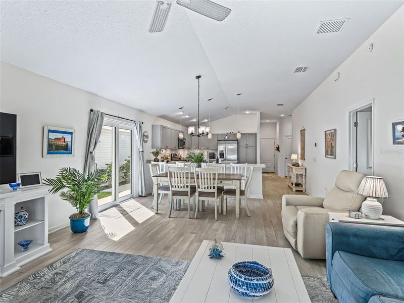 Furnished interior view inside a new home in , The Villages (Image 20).