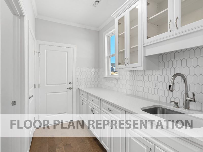 Messy Kitchen | Henley Plan by Ivey Homes