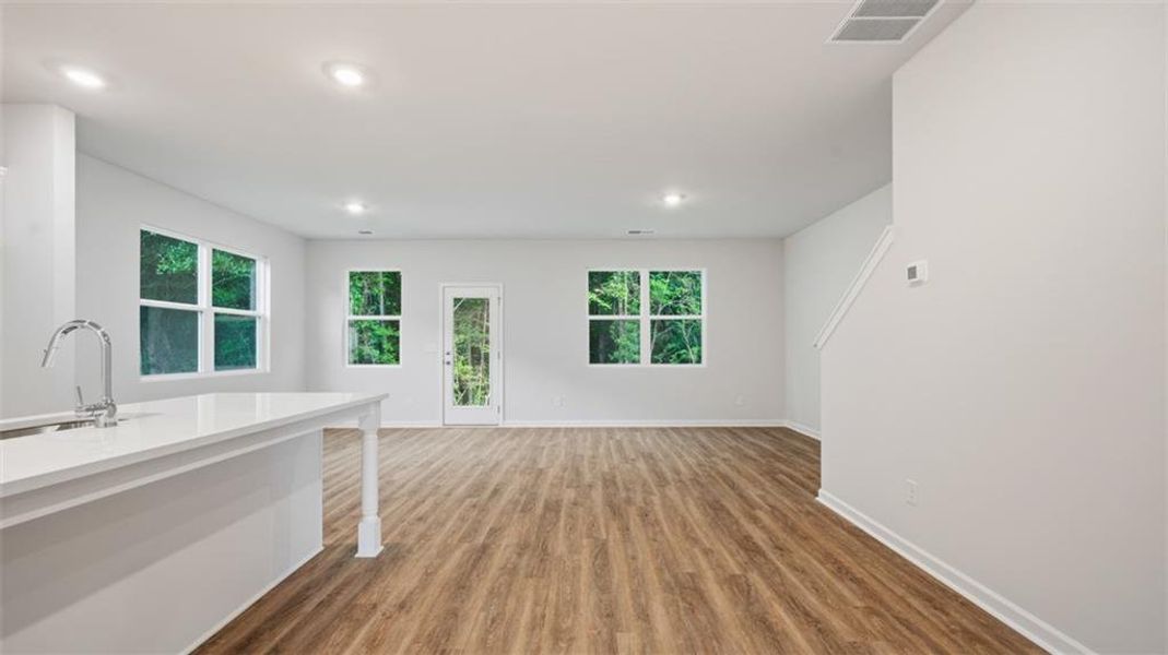 Spacious, unfurnished interior of a new home in Brookland Commons, Monroe (Image 21).