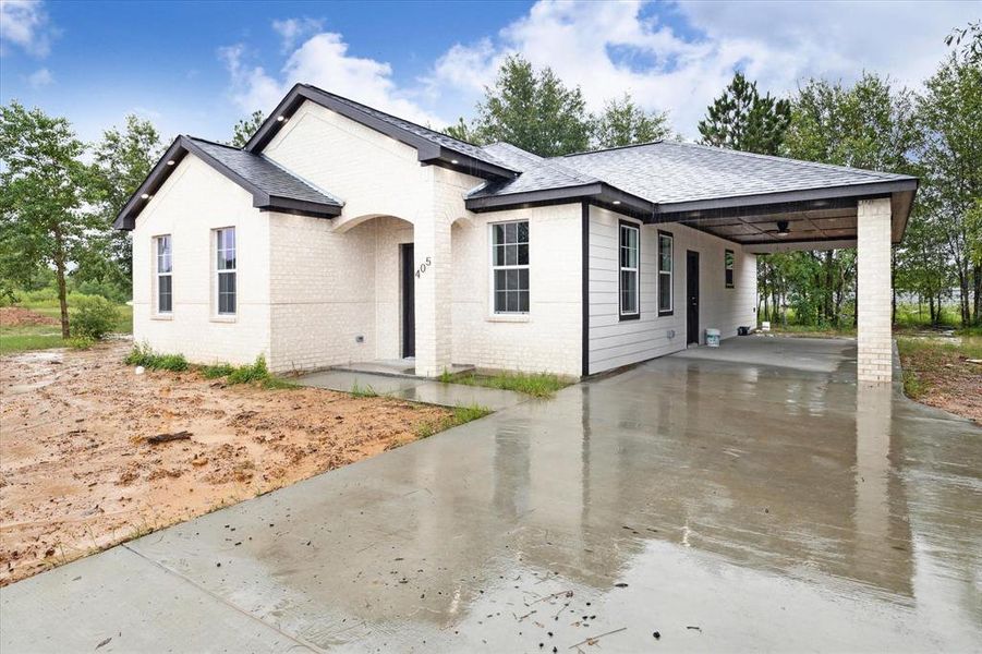 Large 2-car carport