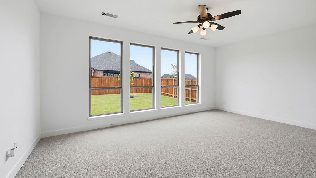 Spacious, unfurnished interior of a new home in Mosaic, Celina (Image 19). Spacious, unfurnished interior of a new home in Mosaic, Celina (Image 19).