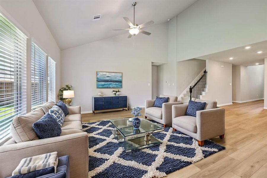 Photo is not of the actual home, but is an inspirational photo of builder’s model home and may depict options, furnishings, and/or decorator features that are not included.