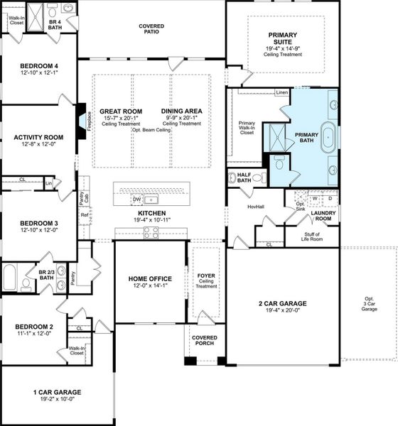 The Austin floor plan by K. Hovnanian Homes. 1st Floor shown. *Prices, plans, dimensions, features, specifications, materials, and availability of homes or communities are subject to change without notice or obligation. The Austin floor plan by K. Hovnanian Homes. 1st Floor shown. *Prices, plans, dimensions, features, specifications, materials, and availability of homes or communities are subject to change without notice or obligation.