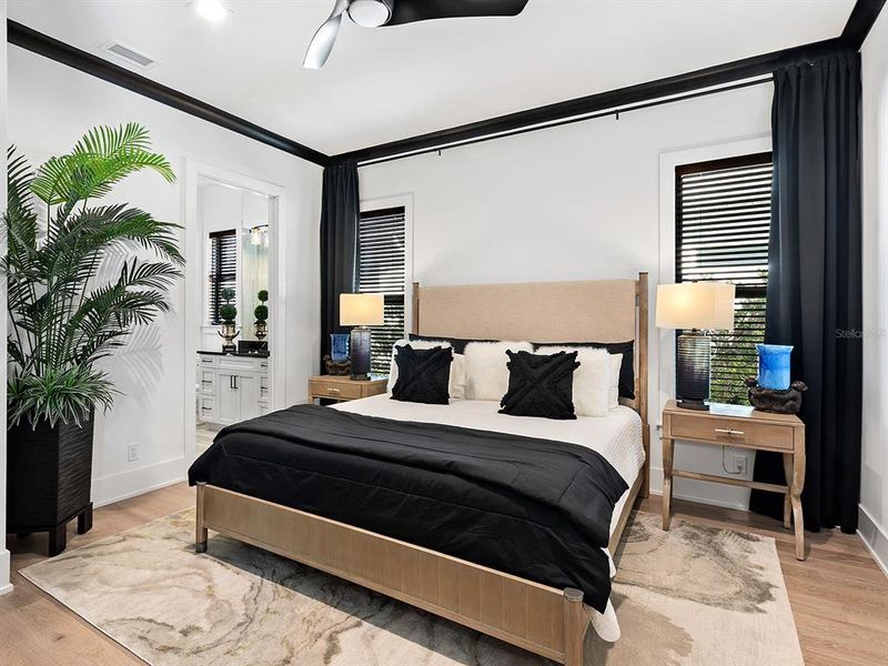 Furnished interior view inside a new home in , Sarasota (Image 48). Furnished interior view inside a new home in , Sarasota (Image 48).