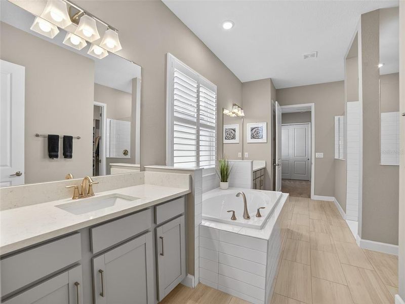 Furnished interior view inside a new home in , Parrish (Image 30).