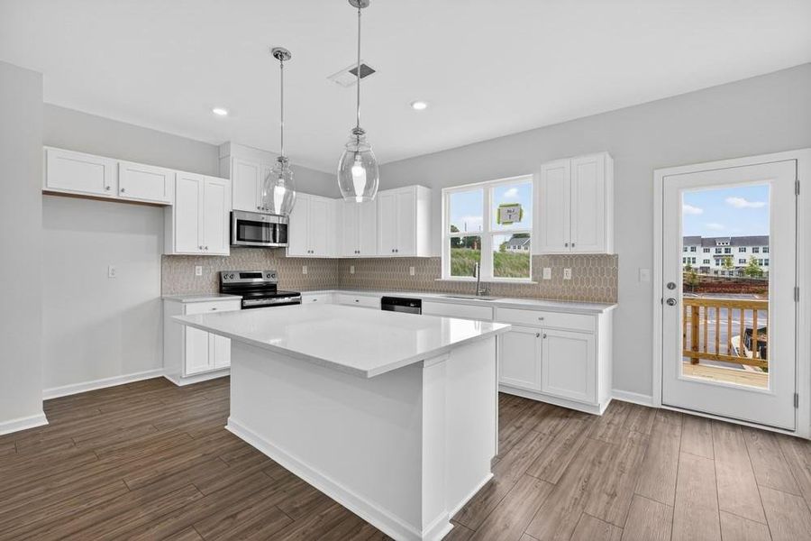 Furnished interior view inside a new home in Chandler Run, Tucker (Image 7).
