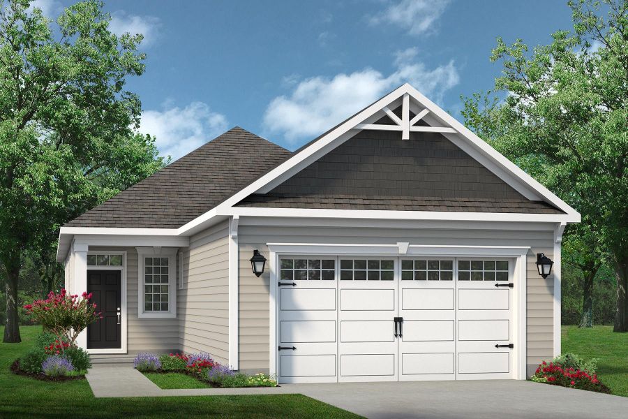 Representative exterior photo of a completed home built from the The Orchid by Chesapeake Homes in Coastal Club of the Carolinas, Calabash, NC (Image 26). Representative exterior photo of a completed home built from the The Orchid by Chesapeake Homes in Coastal Club of the Carolinas, Calabash, NC (Image 26).