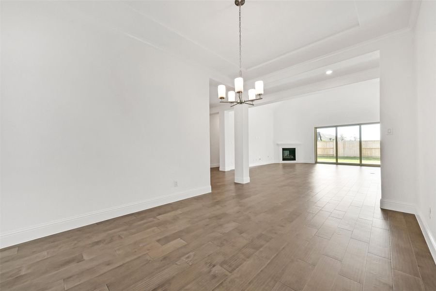 Spacious, unfurnished interior of a new home in , Manvel (Image 39).