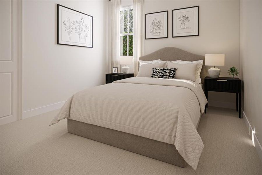 Representative furnished interior of a home built from the Oakleigh by Ryan Homes in Laurel Preserve, Kingsland (Image 7). Representative furnished interior of a home built from the Oakleigh by Ryan Homes in Laurel Preserve, Kingsland (Image 7).