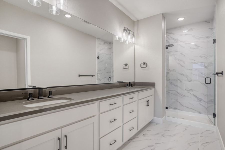 Furnished interior view inside a new home in Solterra, Lakewood (Image 3).