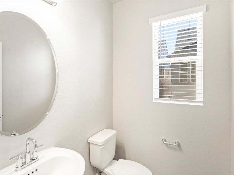 The Belford floorplan interior image taken at a Meritage Homes community in Broomfield, CO.