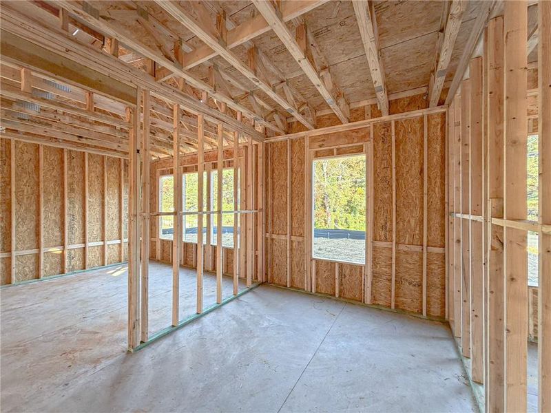 In-progress construction of a new home in Ashbury Commons, Powder Springs, GA (Image 25).