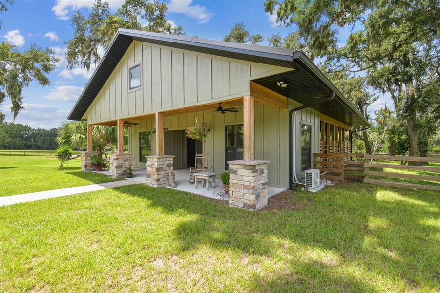 Front exterior of a new home in , Lithia, FL, highlighting curb appeal (Image 30).