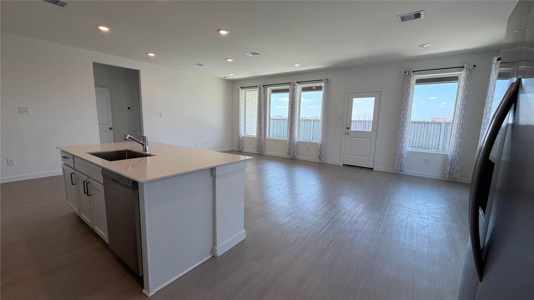 Kitchen/ living space