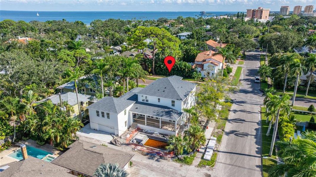 Front exterior of a new home in , St. Petersburg, FL, highlighting curb appeal (Image 30).