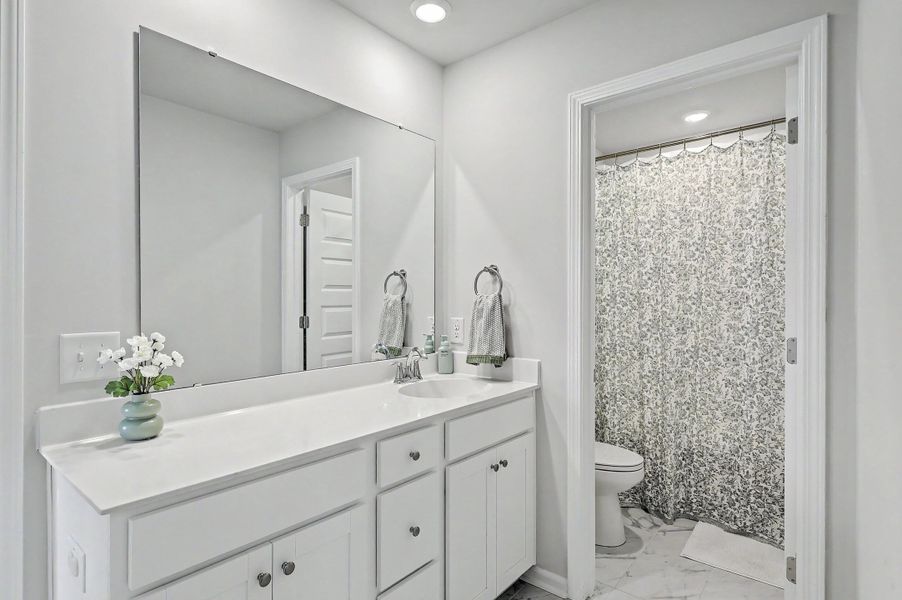 Furnished interior view inside a new home in Limehouse Farms, Summerville (Image 19).