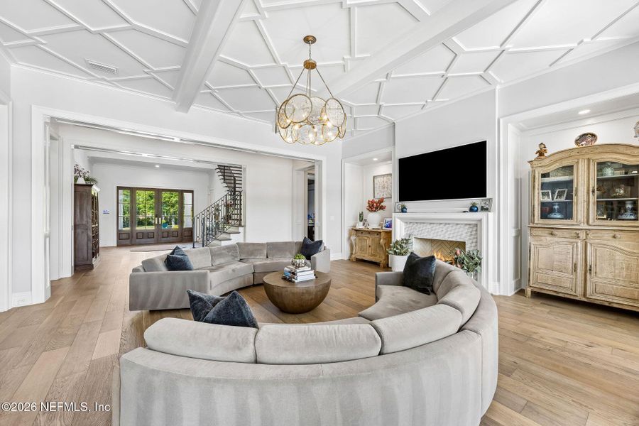 Furnished interior view inside a new home in , Jacksonville (Image 18).