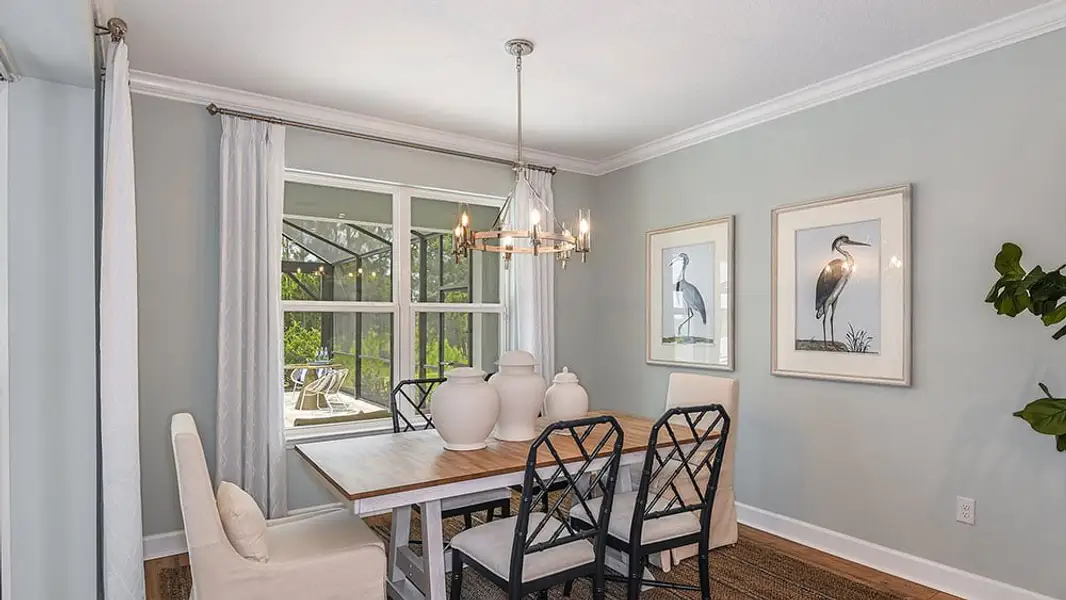 Furnished interior view inside a new home in Firethorn, Parrish (Image 5).