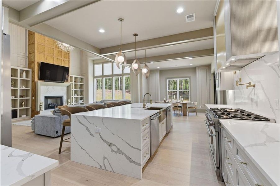 Furnished interior view inside a new home in , Tyrone (Image 39).