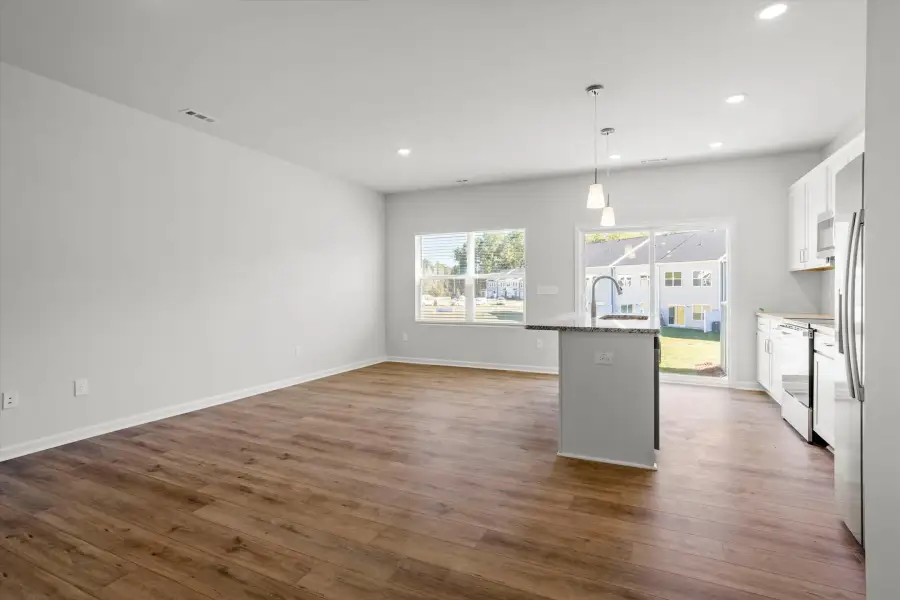Spacious, unfurnished interior of a new home in West Main Townhomes, Sanford (Image 15). Spacious, unfurnished interior of a new home in West Main Townhomes, Sanford (Image 15).