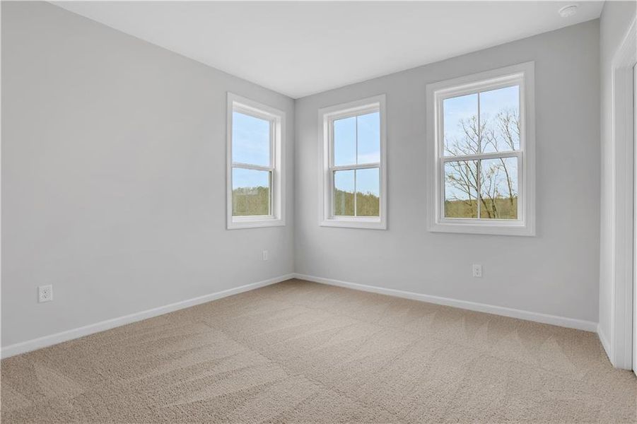 Spacious, unfurnished interior of a new home in Acacia, Cumming (Image 45).