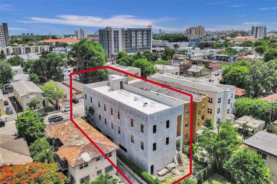 Front exterior of a new home in , Miami, FL, highlighting curb appeal (Image 1). Front exterior of a new home in , Miami, FL, highlighting curb appeal (Image 1).