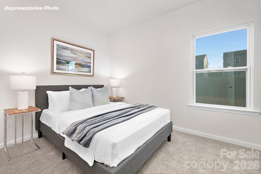 Furnished interior view inside a new home in Huffman Ridge, Hickory (Image 4).
