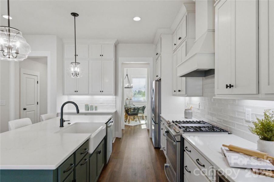Furnished interior view inside a new home in , Fort Mill (Image 44).