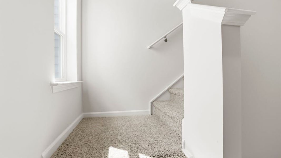 Spacious, unfurnished interior of a new home in Baxter Village, Boiling Springs (Image 27). Spacious, unfurnished interior of a new home in Baxter Village, Boiling Springs (Image 27).