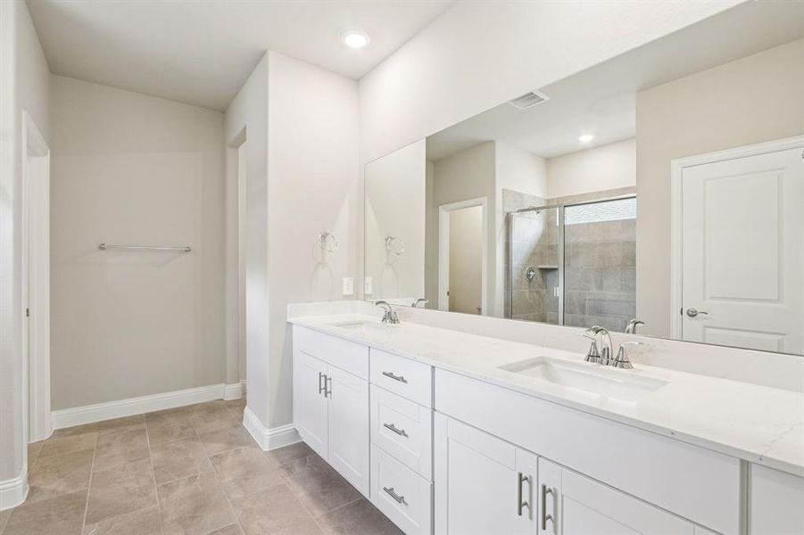 Furnished interior view inside a new home in Parks at Foster Crossing - Premier Series, Anna (Image 7). Furnished interior view inside a new home in Parks at Foster Crossing - Premier Series, Anna (Image 7).