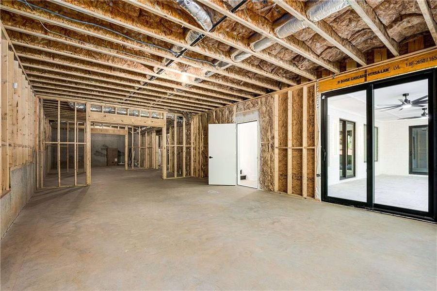 In-progress construction of a new home in , Sandy Springs, GA (Image 65). In-progress construction of a new home in , Sandy Springs, GA (Image 65).