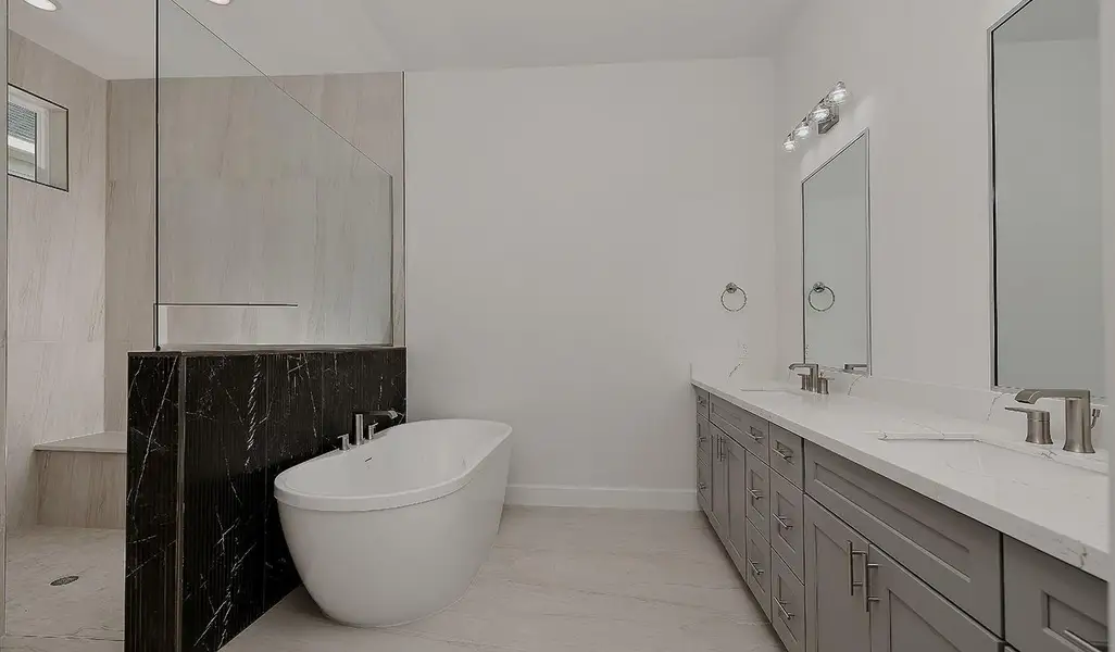 Furnished interior view inside a new home in Lake Breeze, Willis (Image 7).