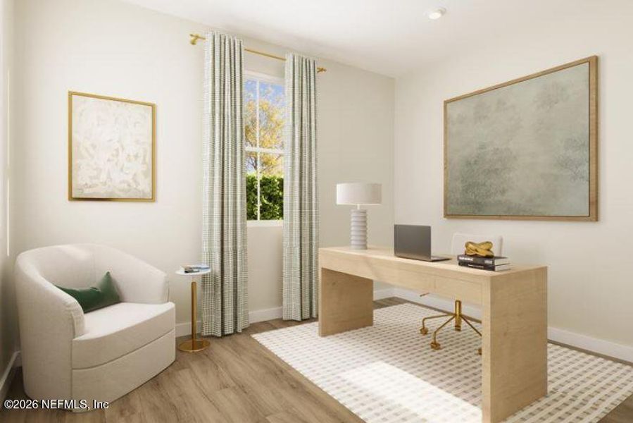 Furnished interior view inside a new home in , Palm Coast (Image 5).