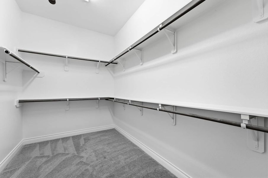 Spacious, unfurnished interior of a new home in Bridgeland 50′, Cypress (Image 31).