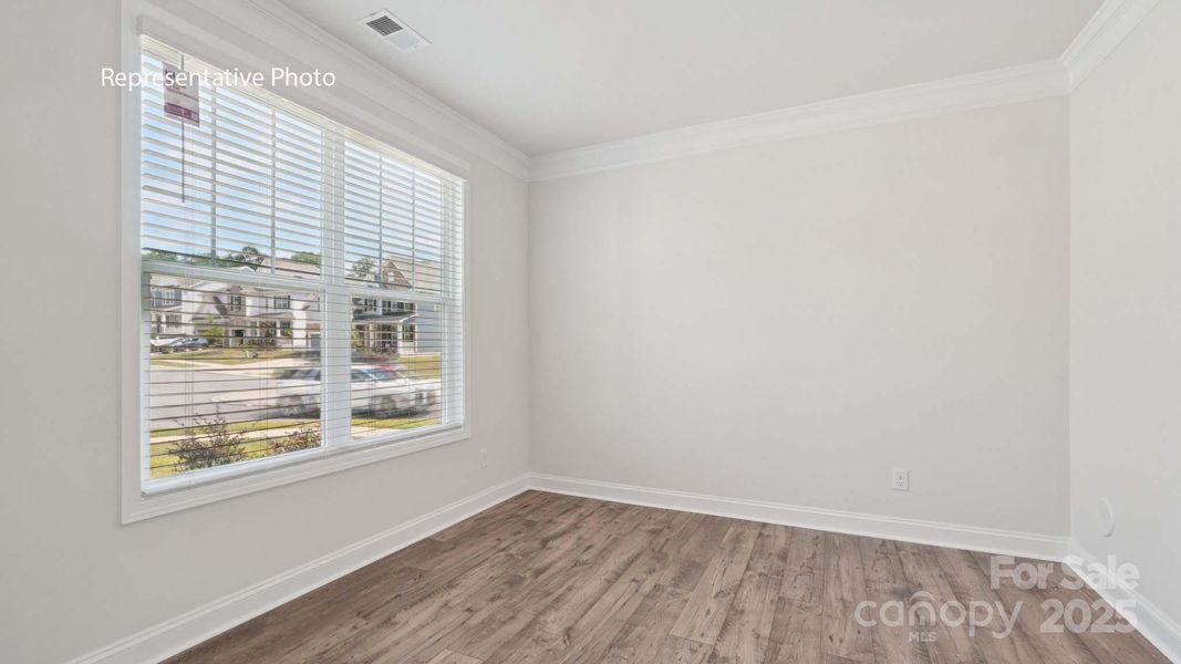 Spacious, unfurnished interior of a new home in Sanctuary at Southgate, Indian Trail (Image 27). Spacious, unfurnished interior of a new home in Sanctuary at Southgate, Indian Trail (Image 27).