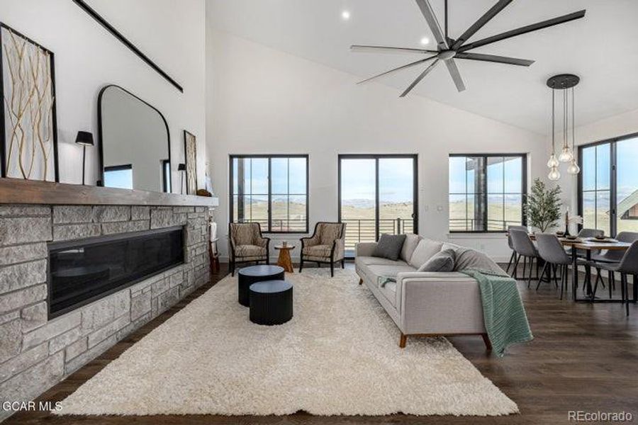 Furnished interior view inside a new home in , Granby (Image 16). Furnished interior view inside a new home in , Granby (Image 16).