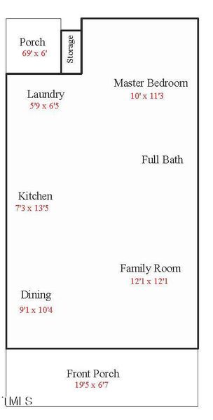 169 Running Deer - 1st Floor Plan