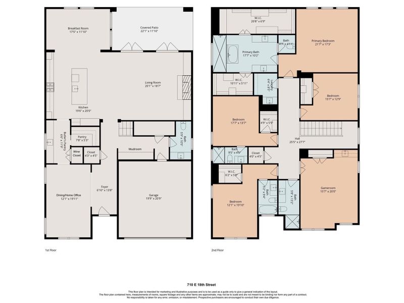Floor plan- for marketing purposes only. Buyer to verify dimensions and accuracy.