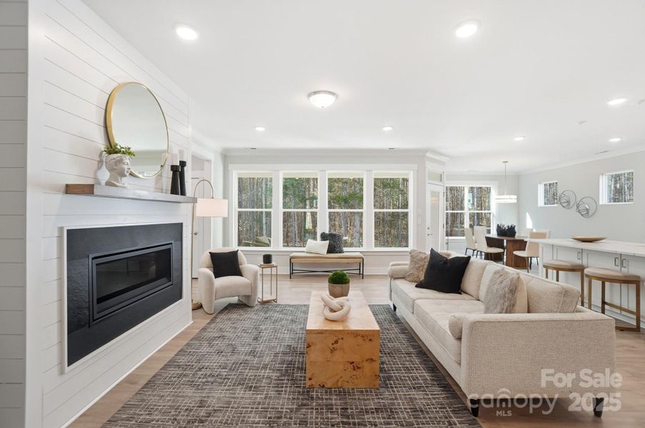 Furnished interior view inside a new home in Rone Creek, Waxhaw (Image 42).