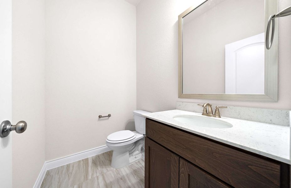 Representative furnished interior of a home built from the 3070AU by Ravenna Homes in Audubon 60′, Magnolia (Image 12).