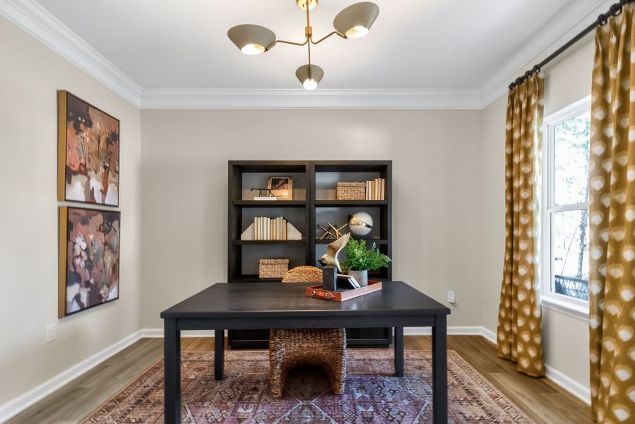 Furnished interior view inside a new home in Arbor Glen, Sanford (Image 5). Furnished interior view inside a new home in Arbor Glen, Sanford (Image 5).