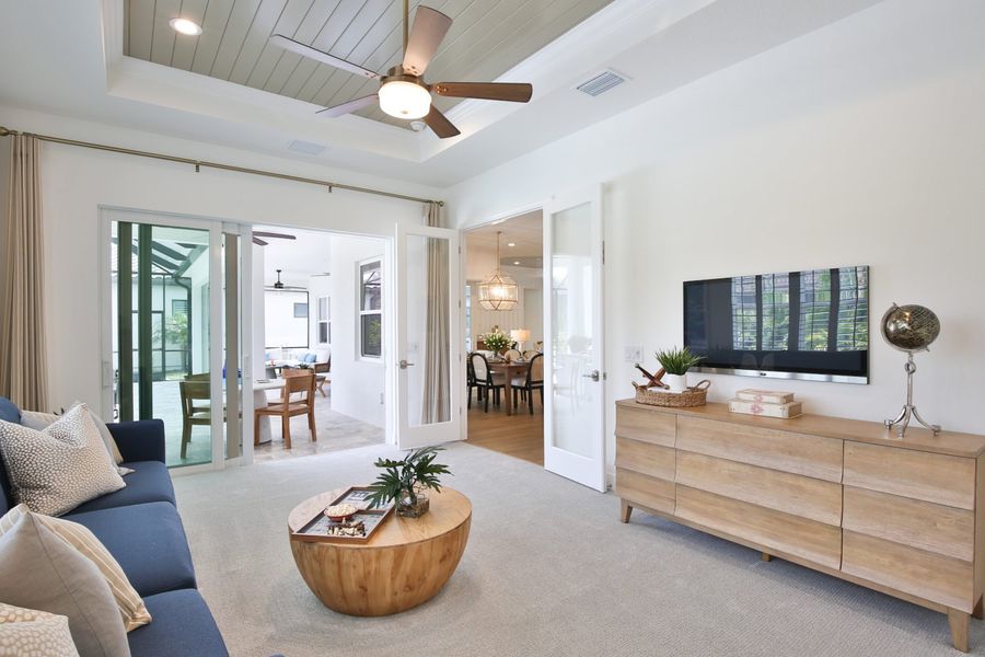 Furnished interior view inside a new home in Windward, Lakewood Ranch (Image 20).