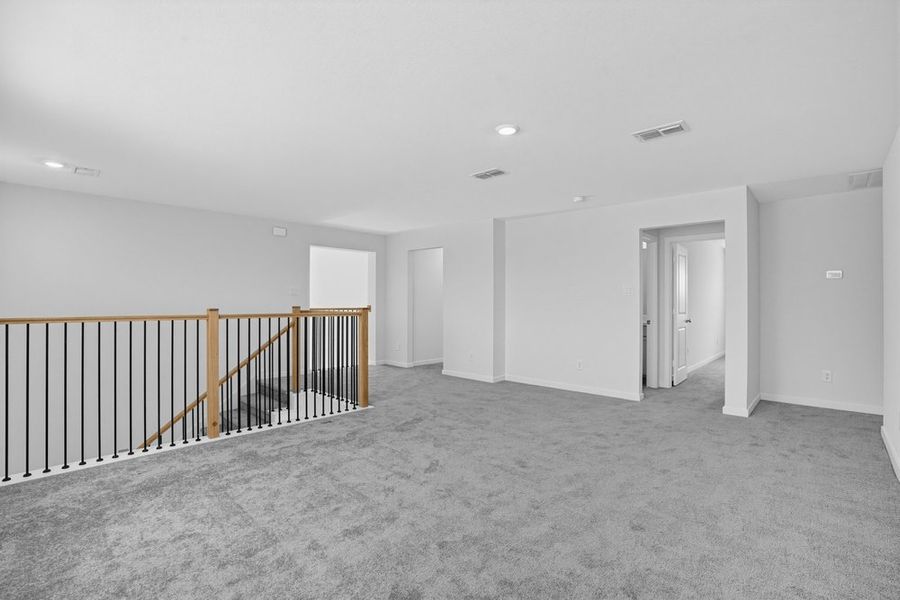 Spacious, unfurnished interior of a new home in Avalon at Cypress, Cypress (Image 28).