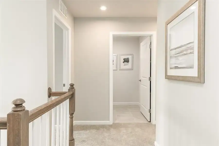 Representative unfurnished interior of a home built from the Ballenger by Ryan Homes in Three Rivers, Murfreesboro (Image 17).