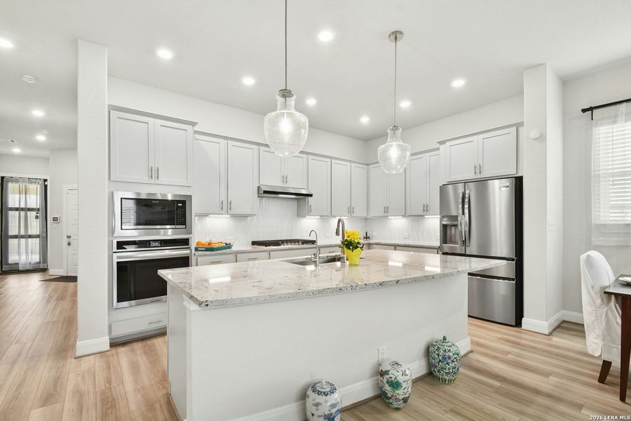 Furnished interior view inside a new home in The Crossvine 45’, Schertz (Image 17).