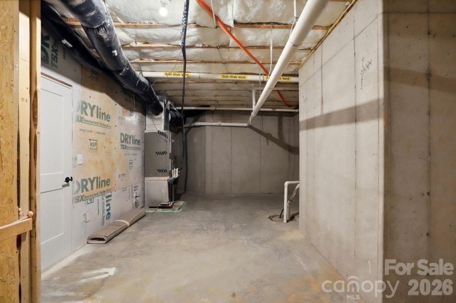 In-progress construction of a new home in Rone Creek, Waxhaw, NC (Image 46).