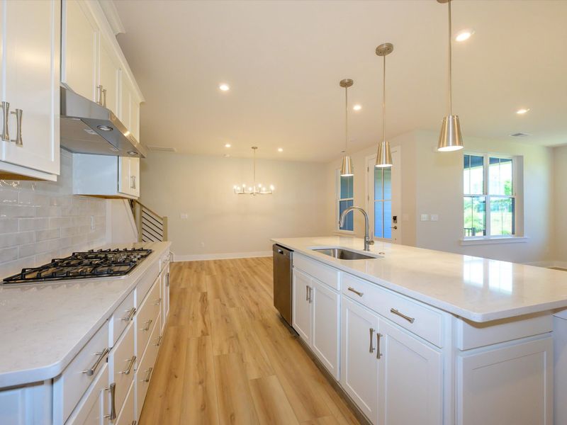 Furnished interior view inside a new home in Seven Oaks, Belmont (Image 5).