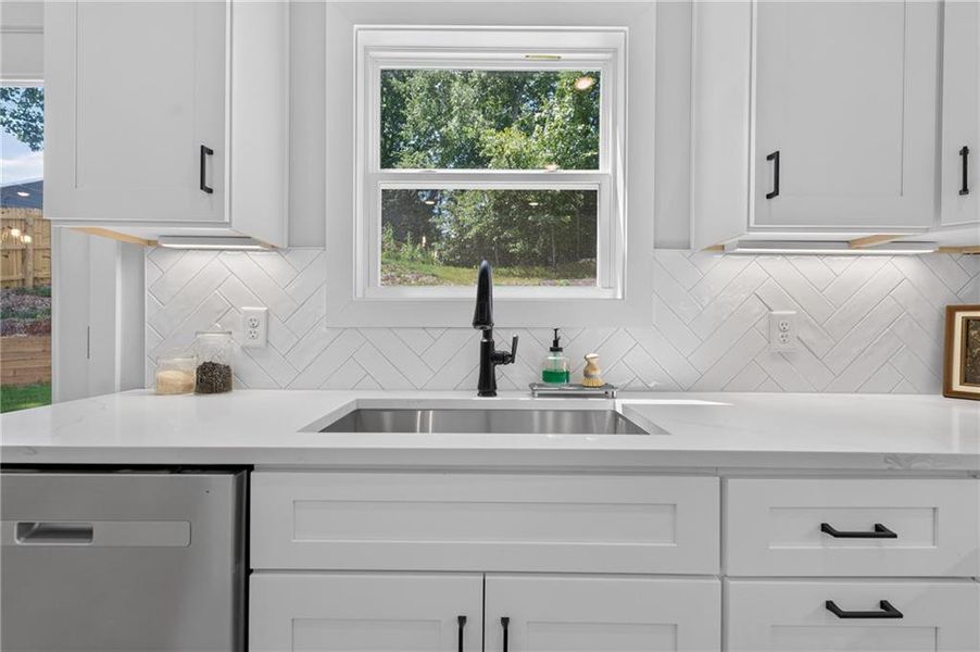 Close-up of interior finishes inside a home in , Cumming (Image 22).